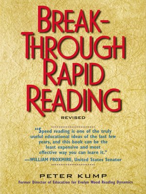 cover image of Breakthrough Rapid Reading
